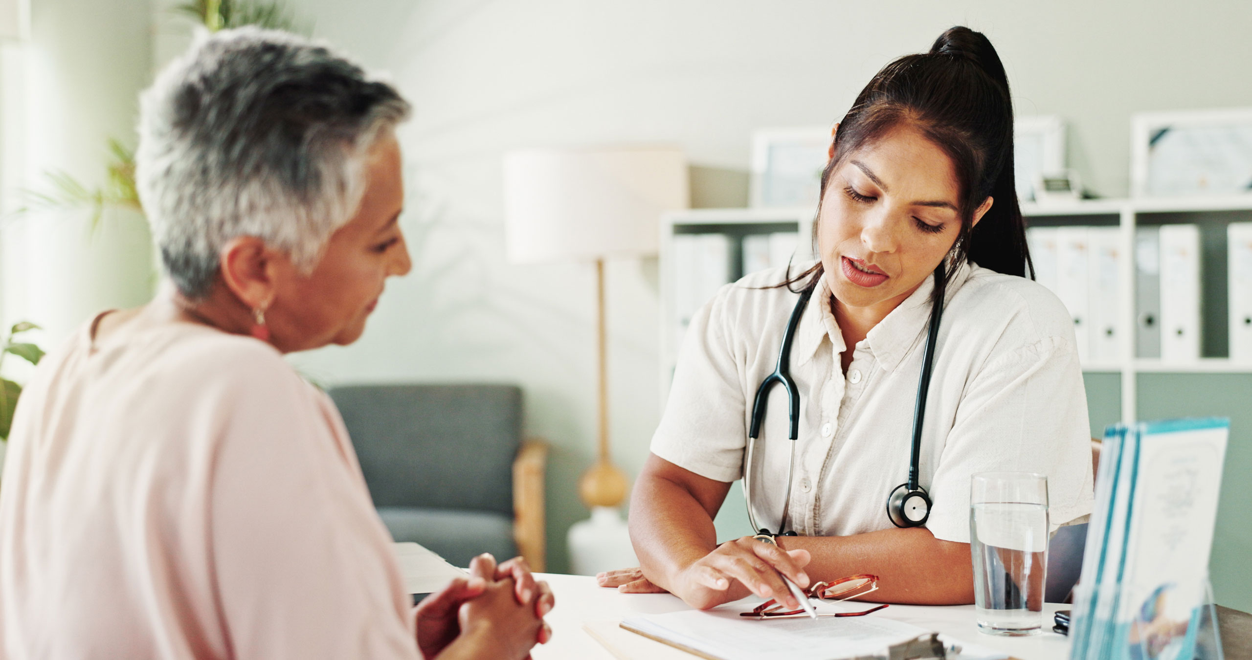 Doctor and patient